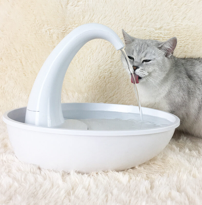Cat Water Fountain – Fresh Flowing Water Dispenser